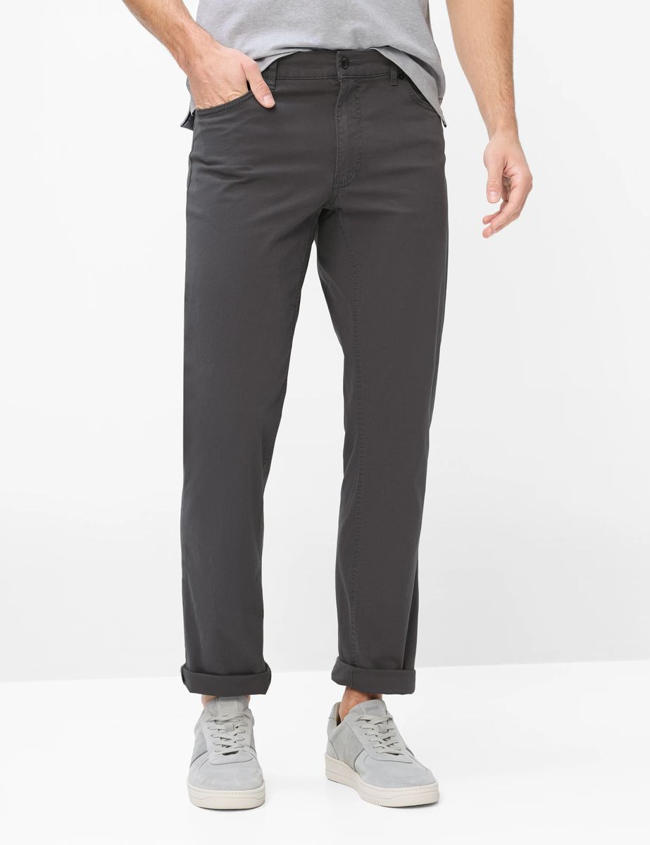 Brax Herren Five-Pocket-Hose Style COOPER, grau, Gr. 30/30