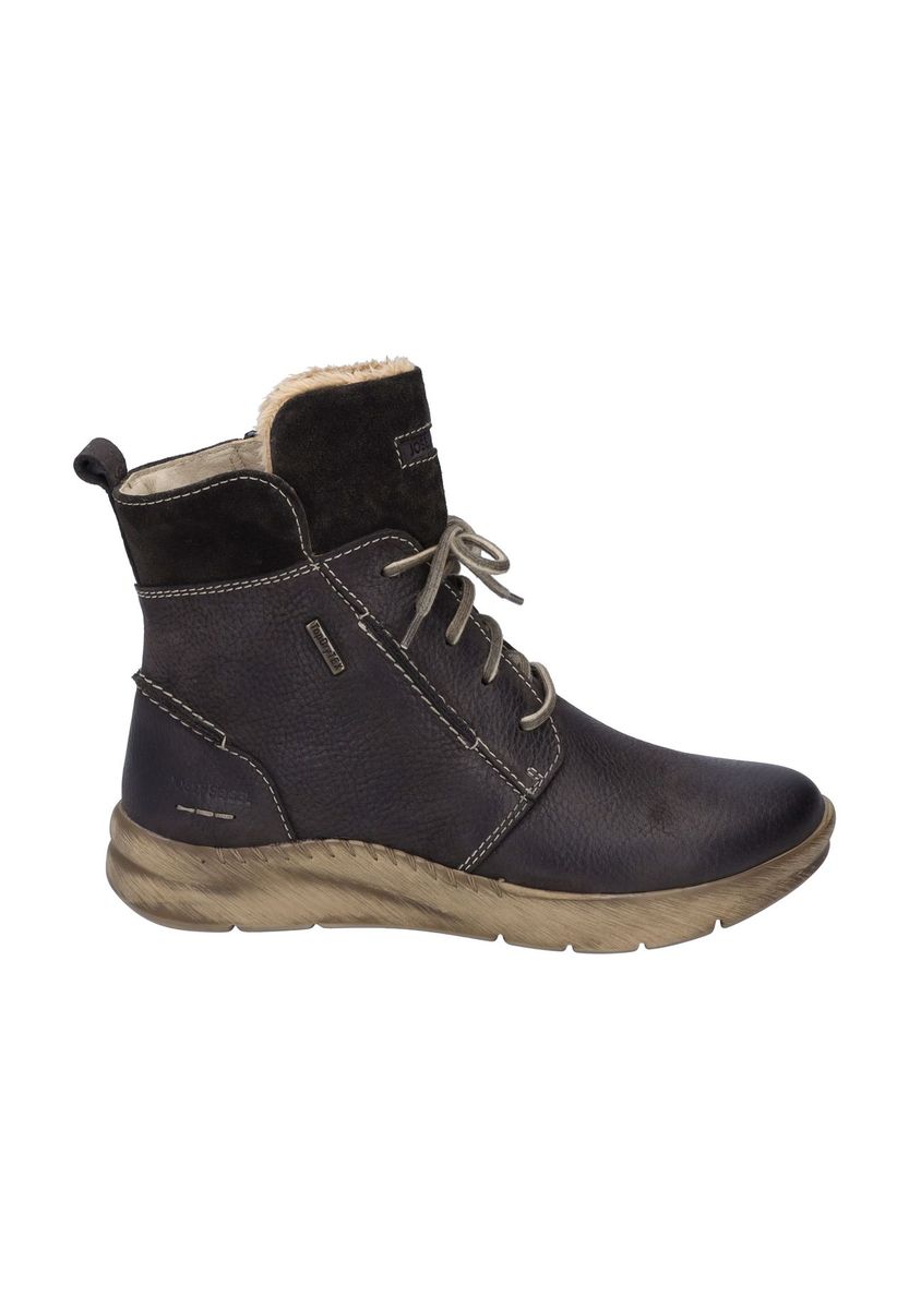 Stiefeletten aus Leder mit TopDryTex