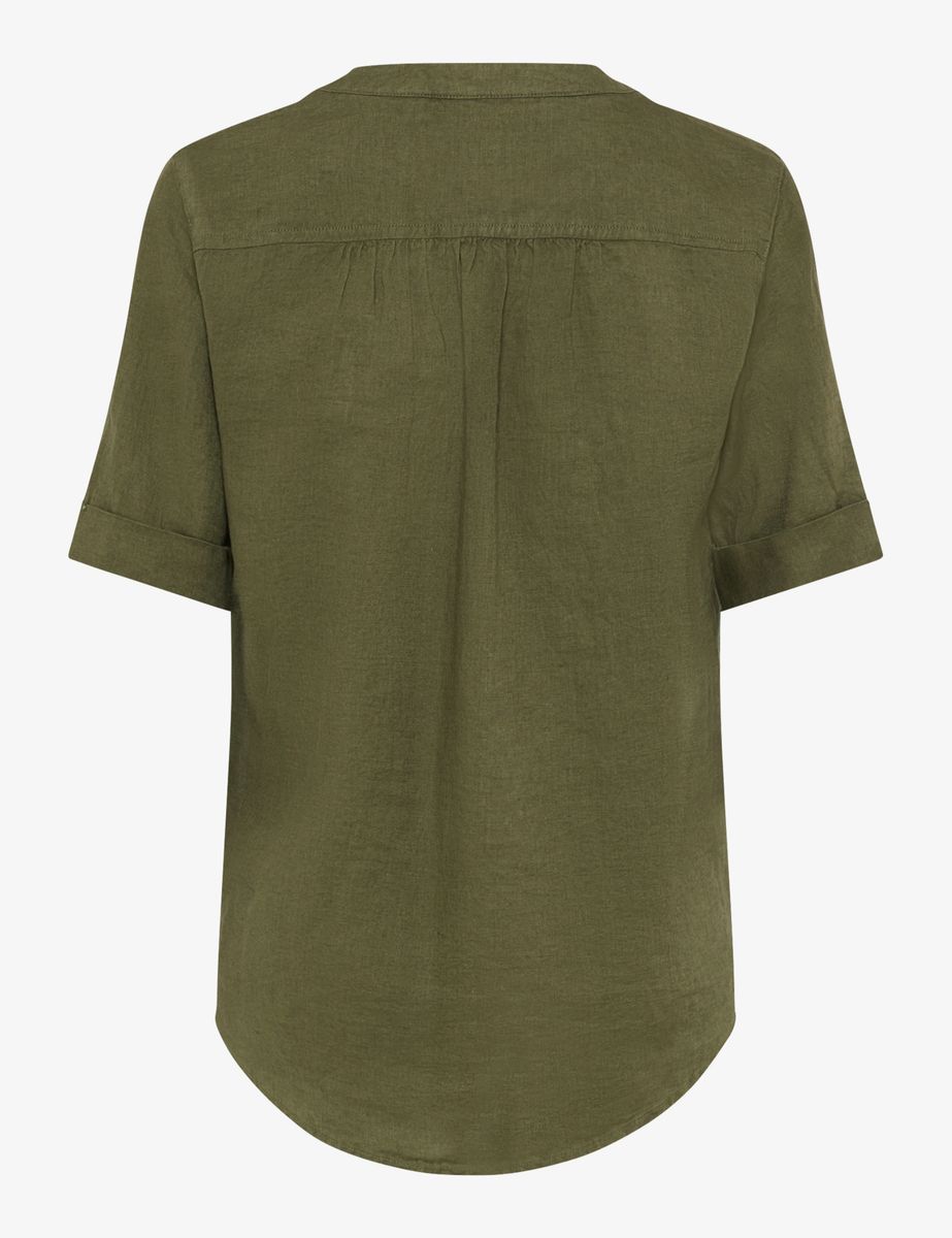 Brax Damen Bluse Style VERI olivine Grün Oliv, grün - oliv, Gr. 32