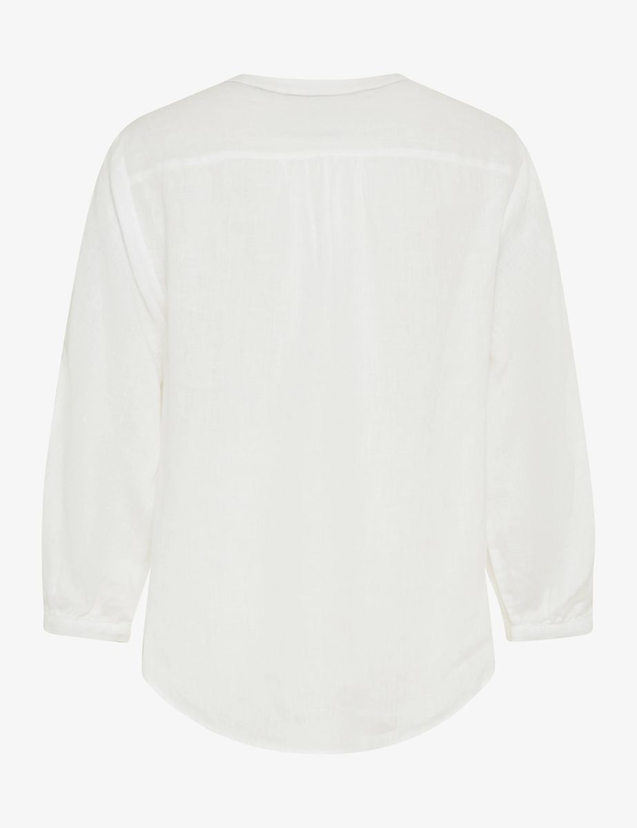 Brax Damen Bluse Style VELIA white, weiß, Gr. 32