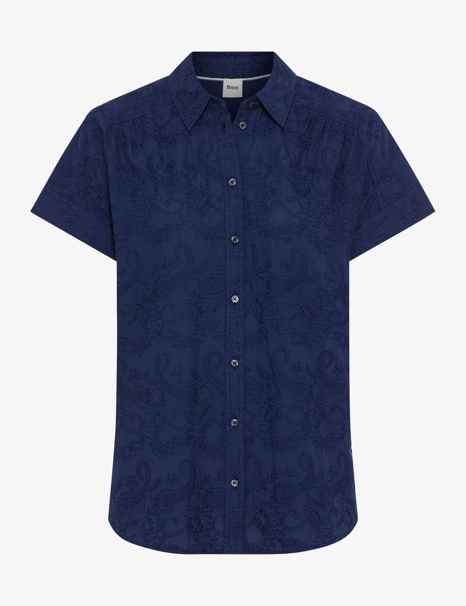 Brax Damen Bluse Style VIV navy, dunkelblau, Gr. 32