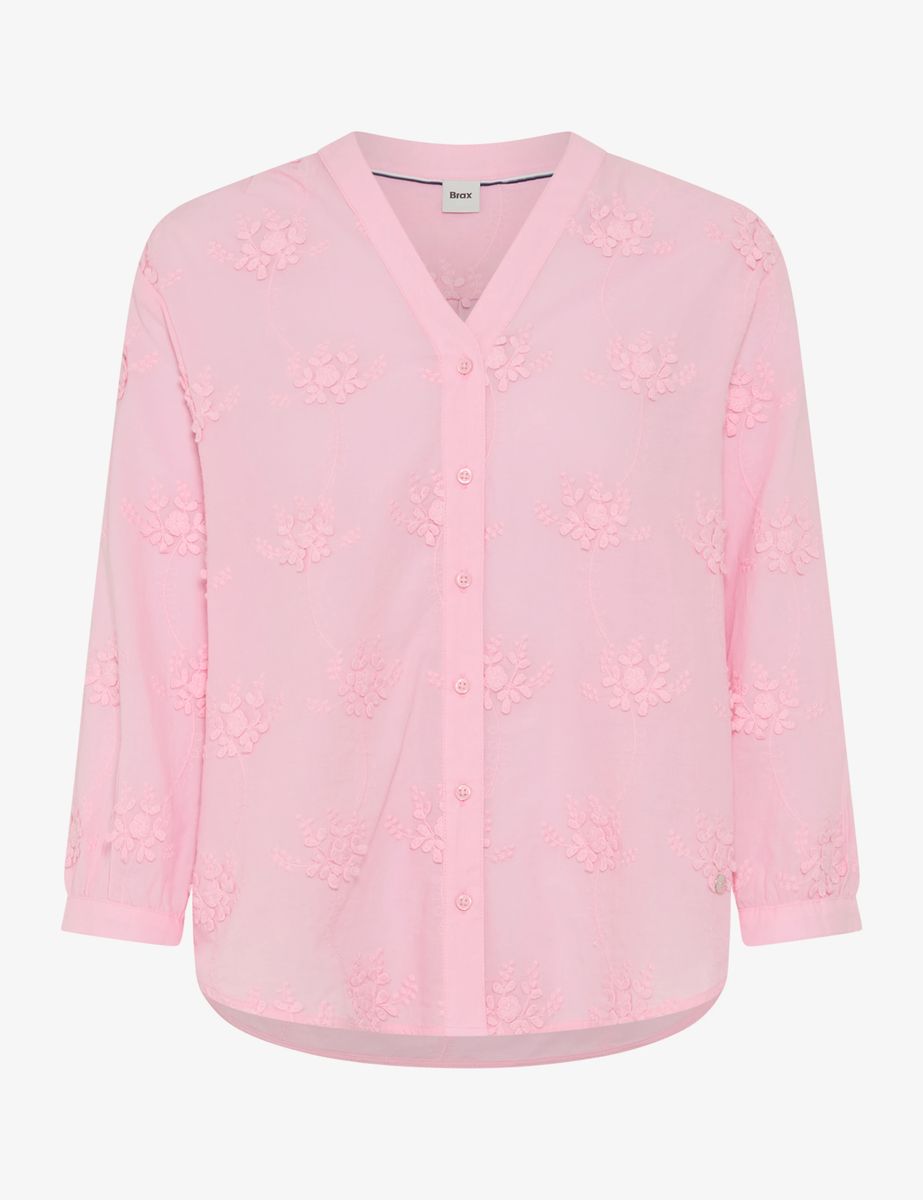 Brax Damen Bluse Style VELIA candy pink, Rosa, Gr. 32