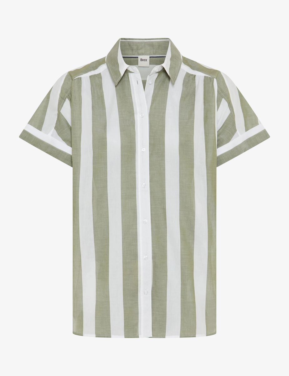 Brax Damen Bluse Style VIV olivine Grün Oliv, grün - oliv, Gr. 32