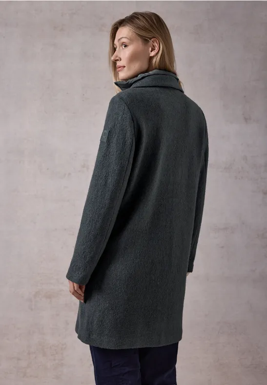 Cecil Damen 2-in-1-Mantel in Grau, Gr: L