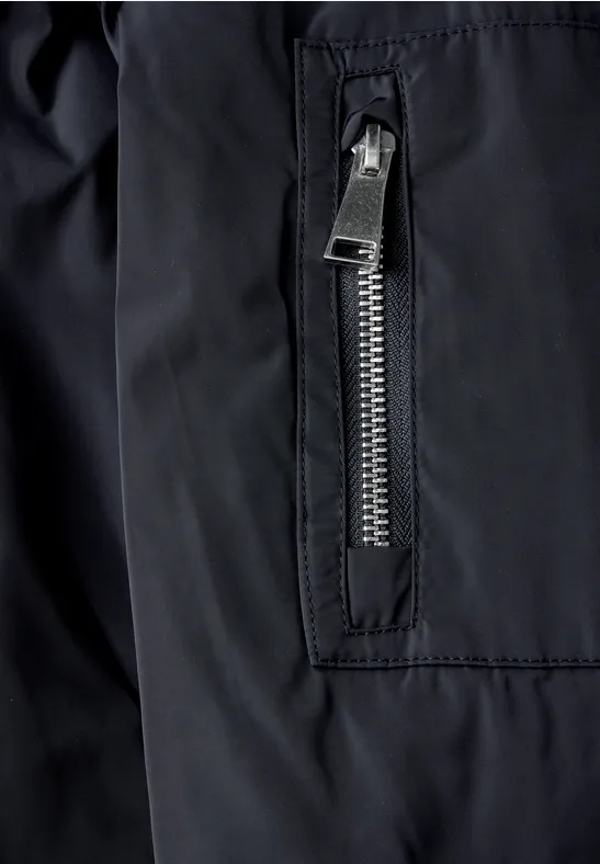 Cecil Damen Langer Blouson in Blau, Gr: S