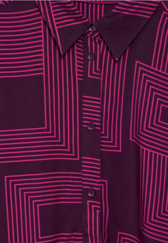 Cecil Damen Bedrucktes Kleid in Pink, Gr: XL