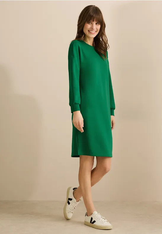Cecil Damen Kleid mit Knopfdetail in Grün, Gr: XL