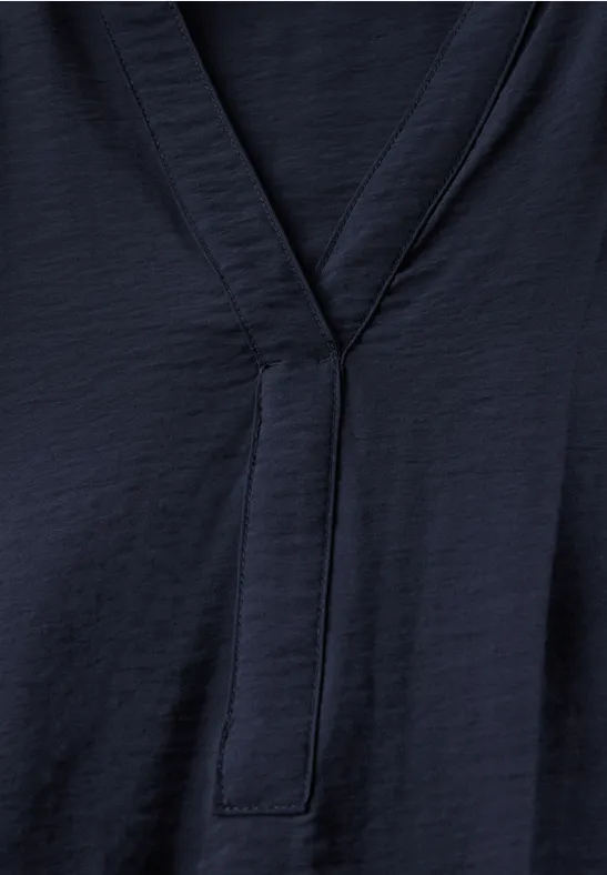 Cecil Damen Blusenkleid in Blau, Gr: XS