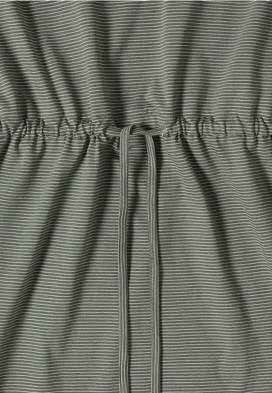 Cecil Damen Knielanges Kleid aus Jersey in Grün, Gr: 3XL