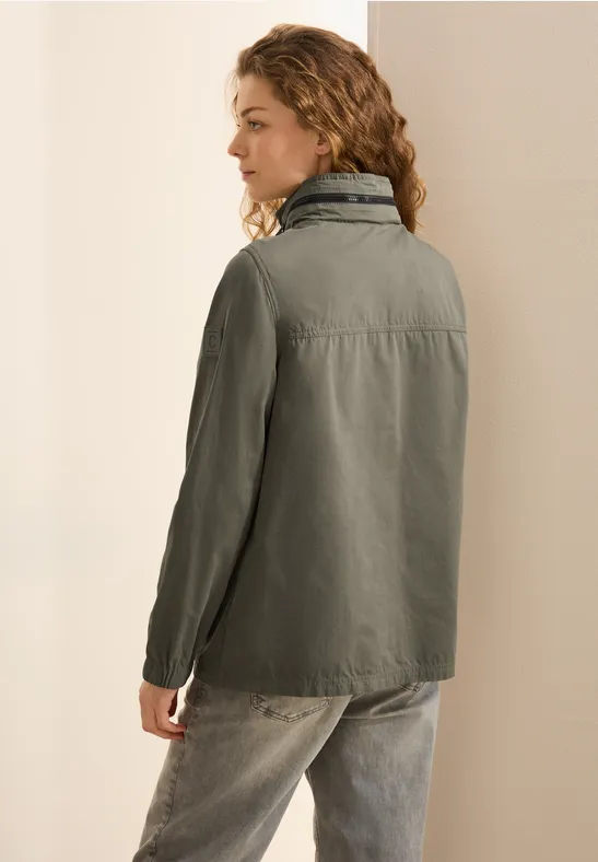 Cecil Damen Leichte Übergangsjacke in Grün, Gr: XS
