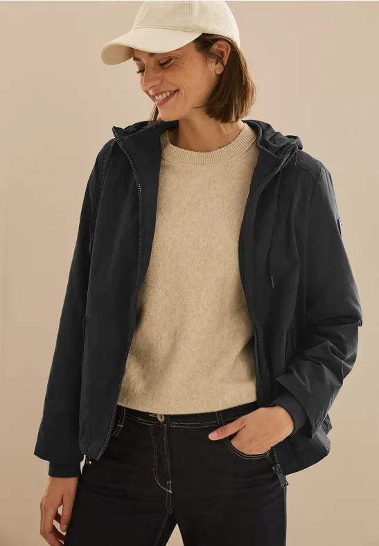 Cecil Damen Kurze Jacke in Schwarz, Gr: M