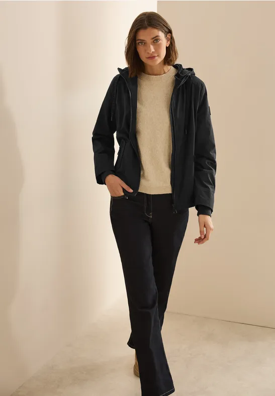 Cecil Damen Kurze Jacke in Schwarz, Gr: M