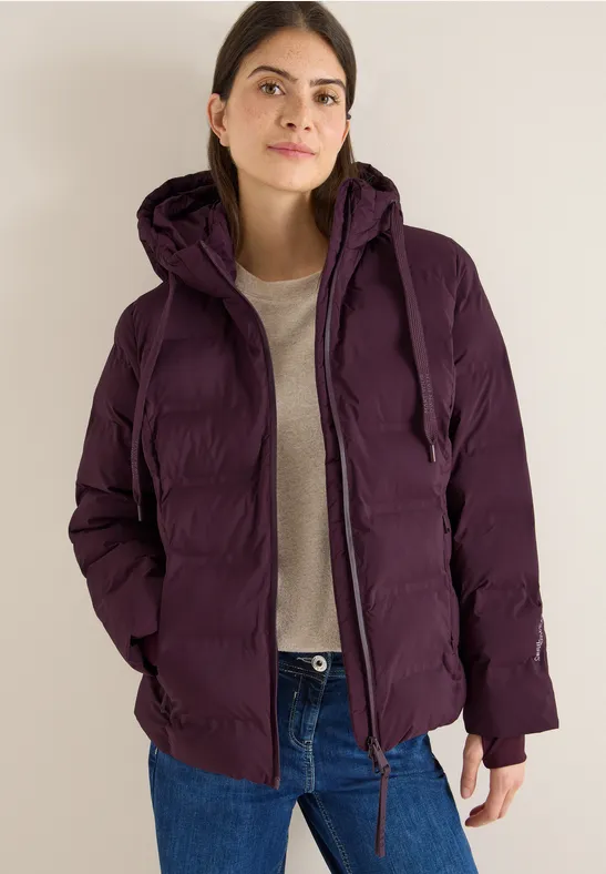 Cecil Damen Jacke mit moderner Steppung in Rot, Gr: L