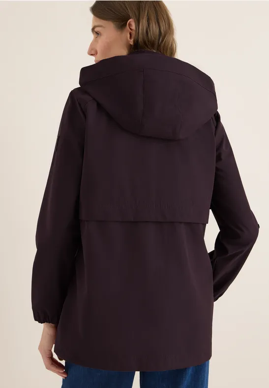 Cecil Damen Kurze Trench Jacke in Rot, Gr: XL