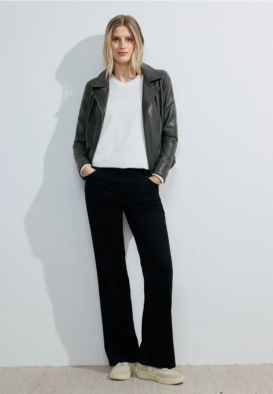 Cecil Damen Coole Bikerjacke in Grün, Gr: XS