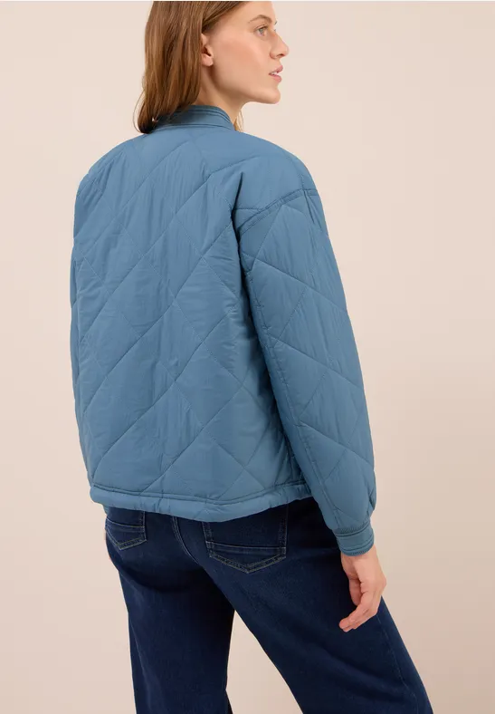 Cecil Damen Blouson mit Steppmuster in Blau, Gr: M