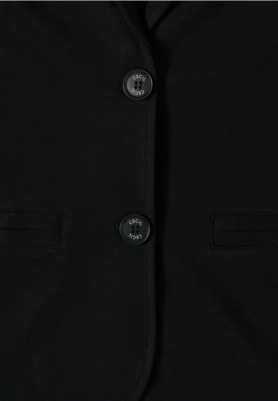 Cecil Damen Basic Blazer in Schwarz, Gr: L