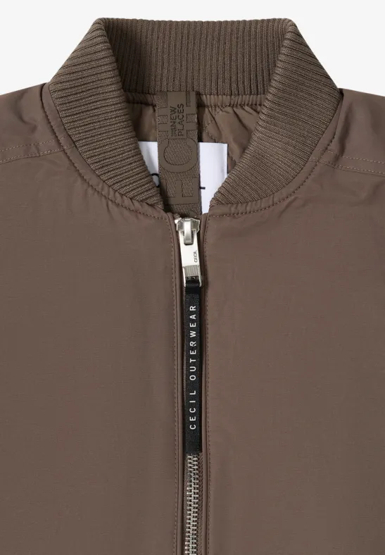 Cecil Damen Sportiver Blouson in Braun, Gr: L
