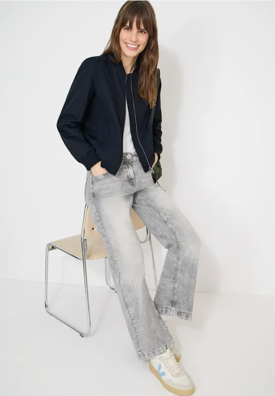 Cecil Damen Leichter Blouson in Blau, Gr: XS