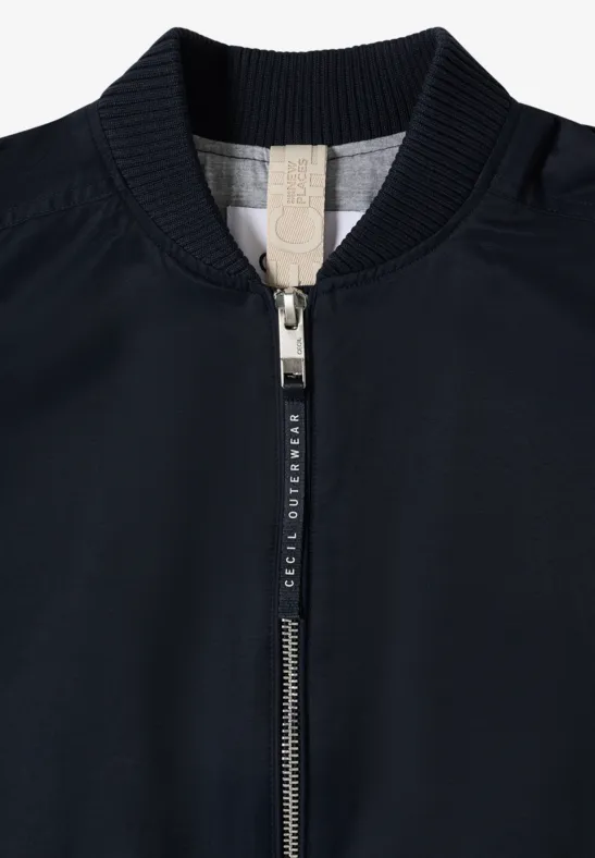 Cecil Damen Leichter Blouson in Blau, Gr: XS