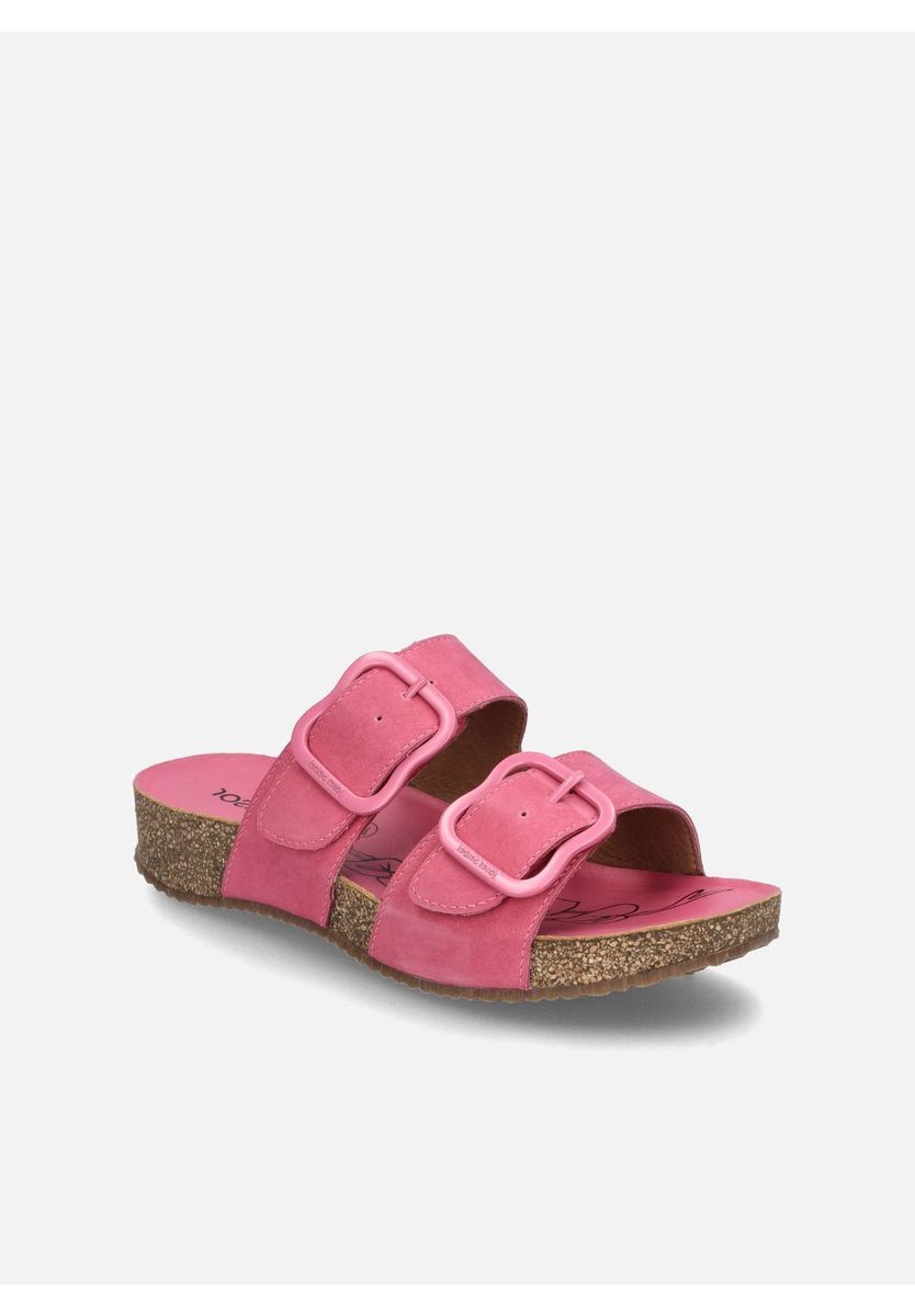 Leder Sandalen mit Schnallendetail