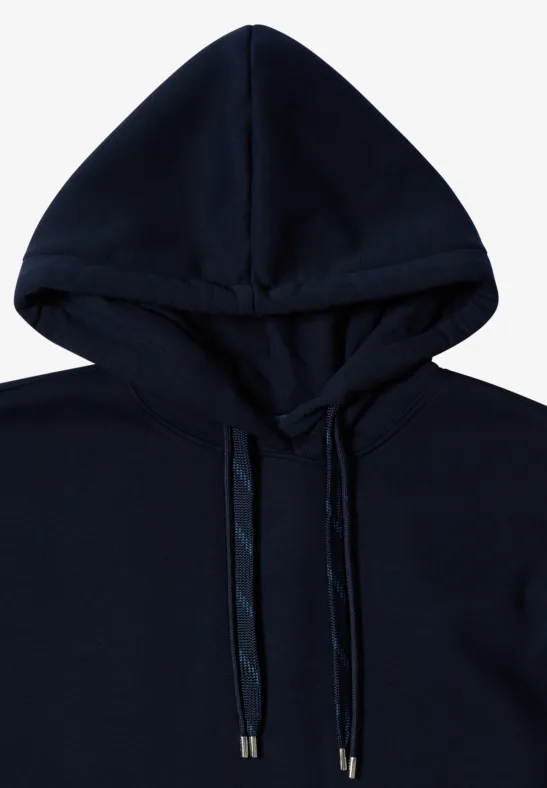 Cecil Damen Langer Kapuzenpullover in Blau, Gr: XS