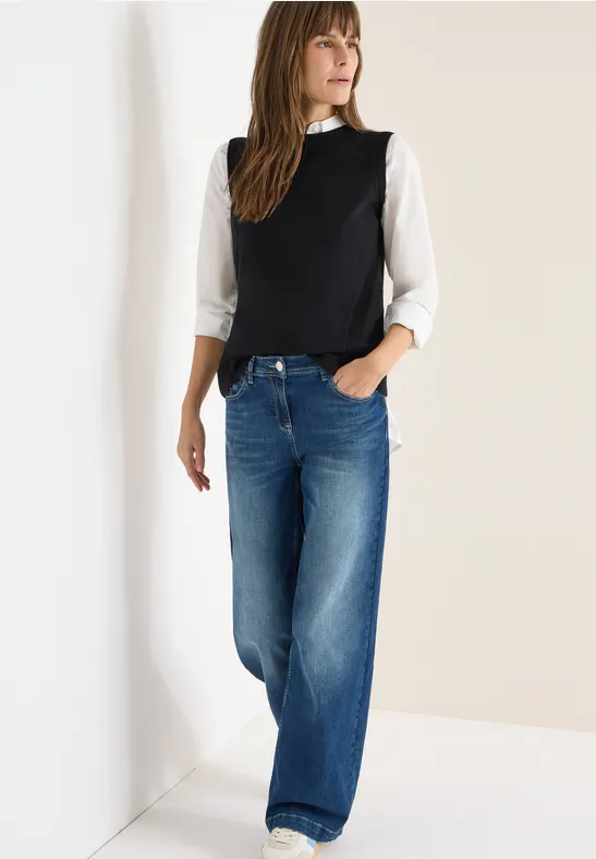 Cecil Damen Pullunder in Schwarz, Gr: XS