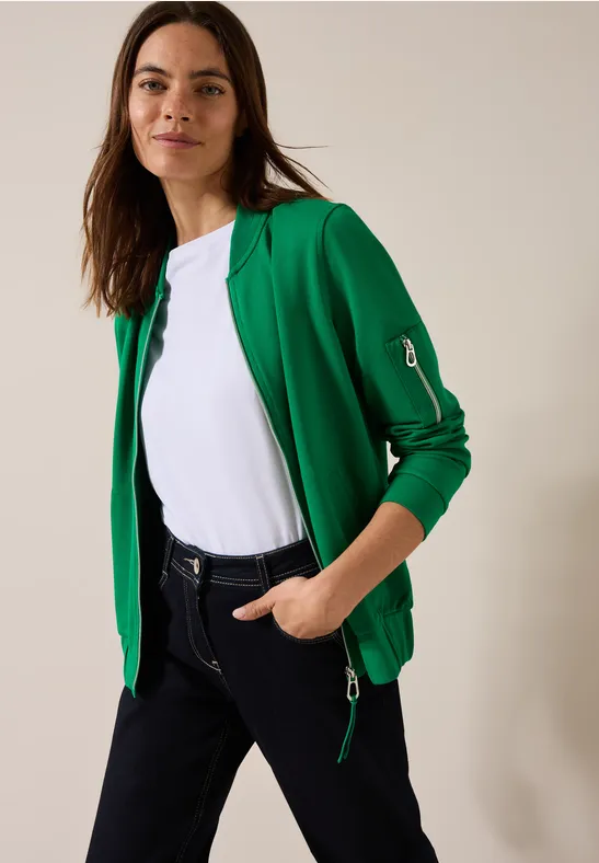 Cecil Damen Blouson in Grün, Gr: XL
