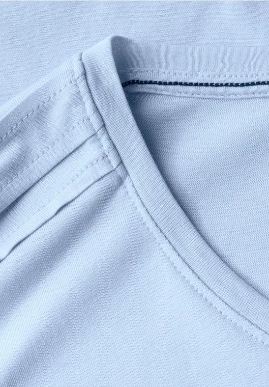 Cecil Damen Shirt in Unifarbe in Blau, Gr: XL
