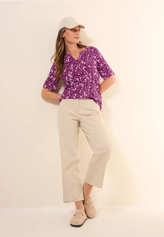 Cecil Damen Shirt im Tunika-Look in Rosa, Gr: L