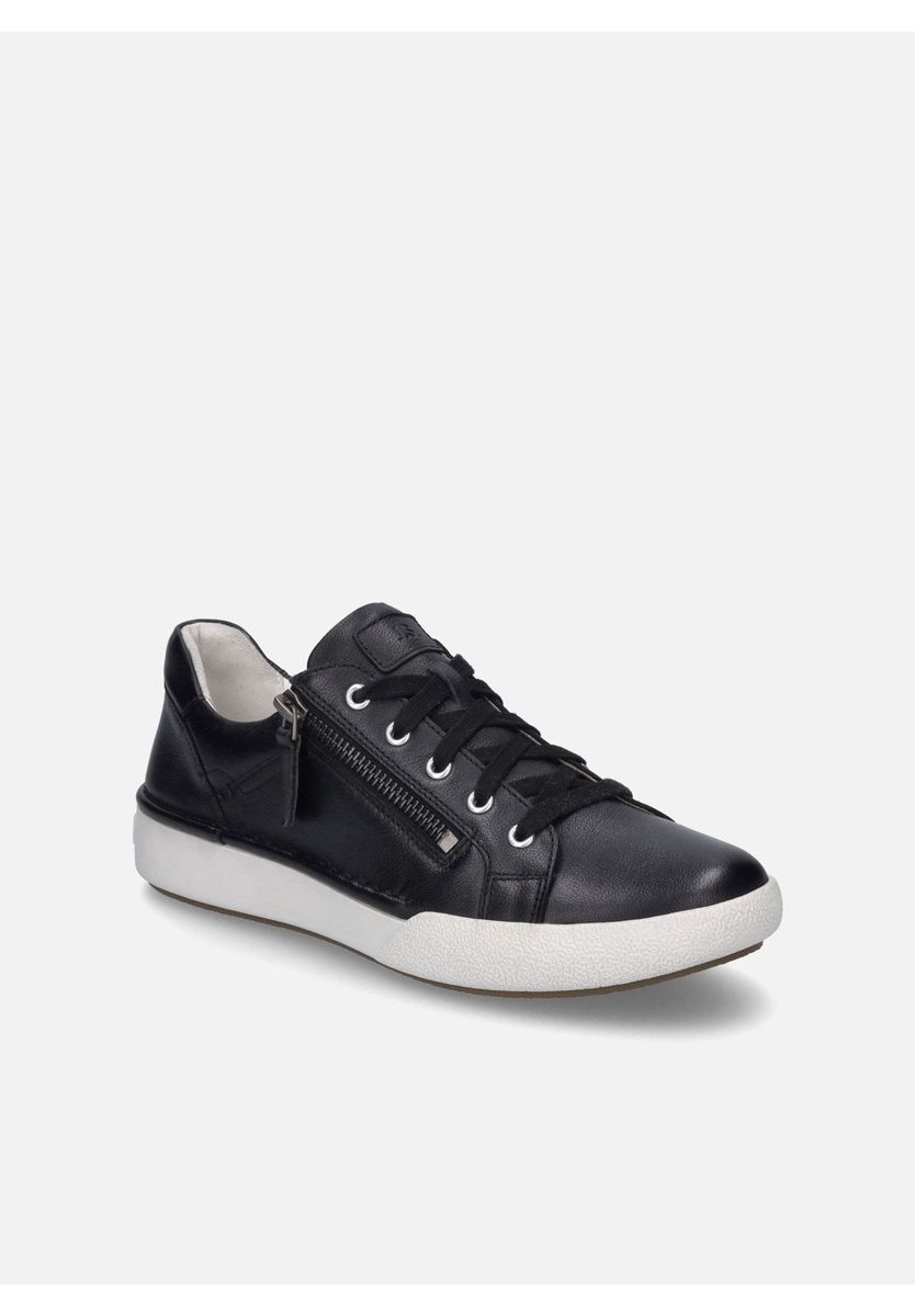 Damen Leder Schnürer Low-Top Sneaker