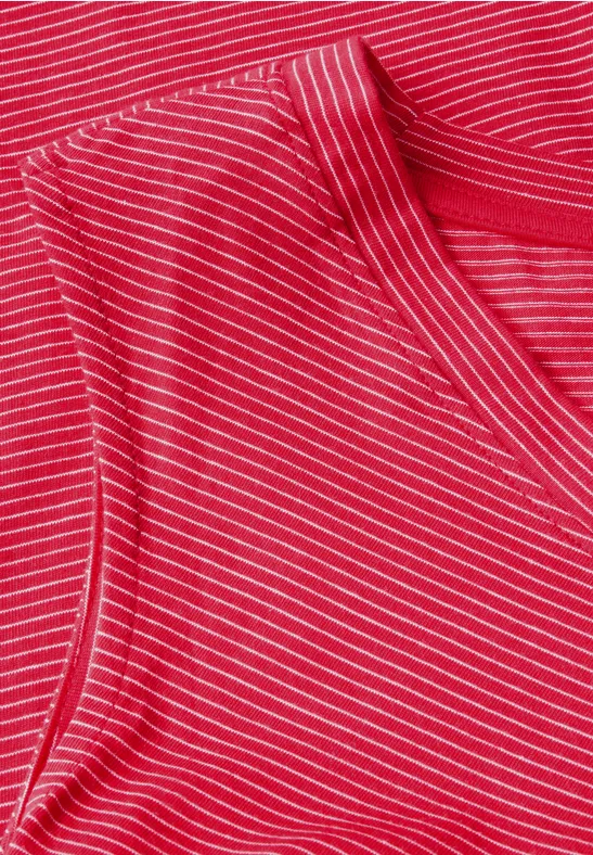 Cecil Damen Gestreiftes Top in Rot, Gr: L