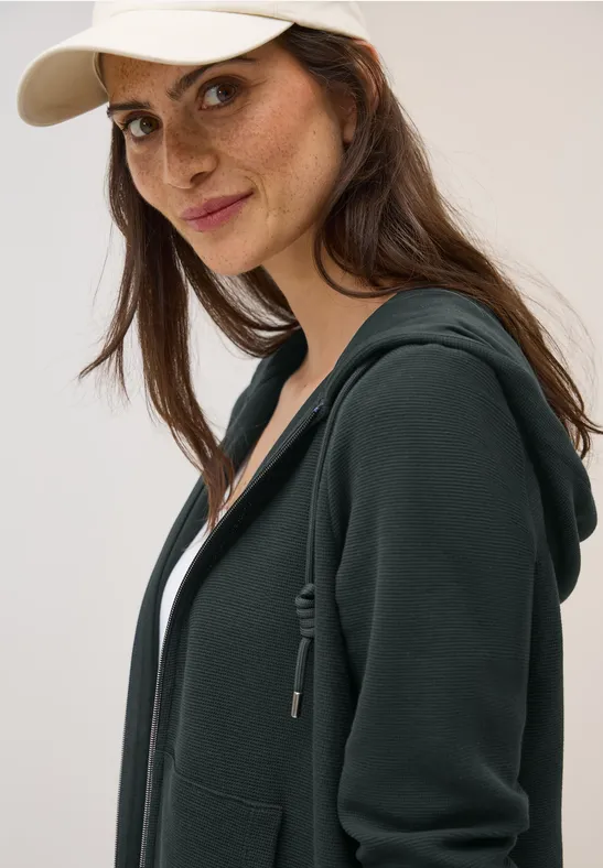 Cecil Damen Leichte Kapuzenjacke in Grün, Gr: XL