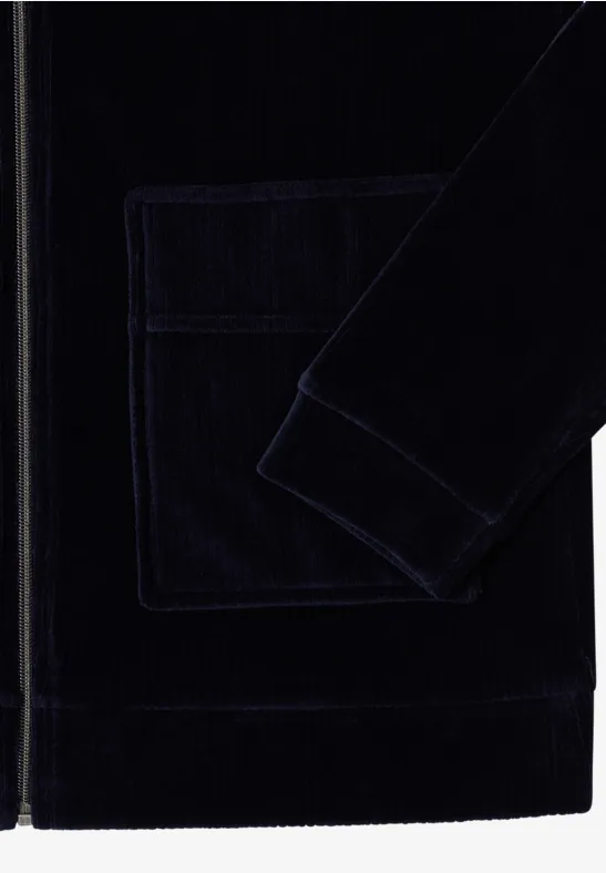 Cecil Damen Leichte Cordjacke in Blau, Gr: M