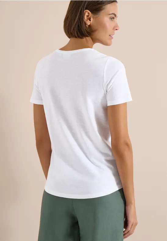 Cecil Damen Basic T-Shirt mit Rundhals im 2er-Pack in Multicolour, Gr: 3XL