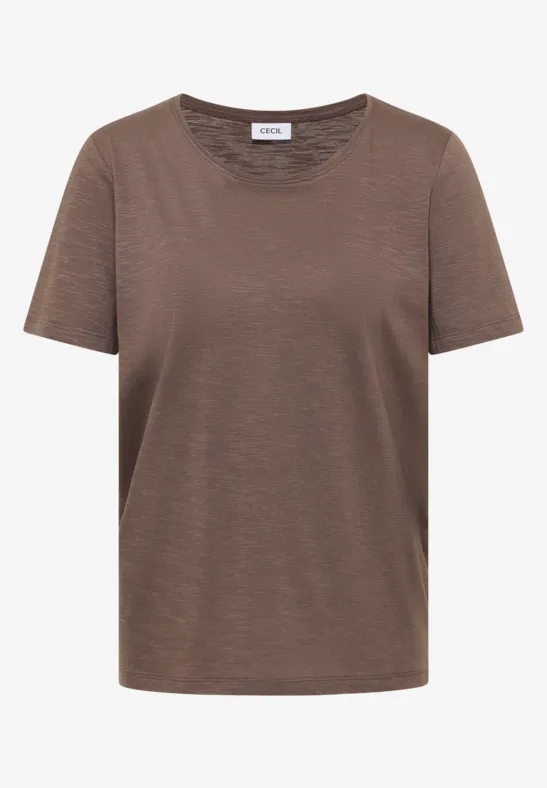 Cecil Damen Basic T-Shirt mit Rundhals im 2er-Pack in Multicolour, Gr: 3XL