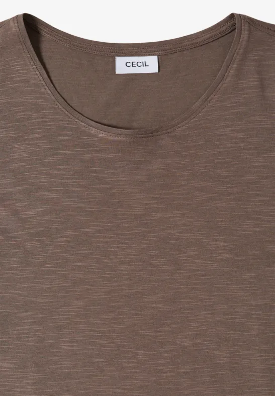 Cecil Damen Basic T-Shirt mit Rundhals im 2er-Pack in Multicolour, Gr: 3XL