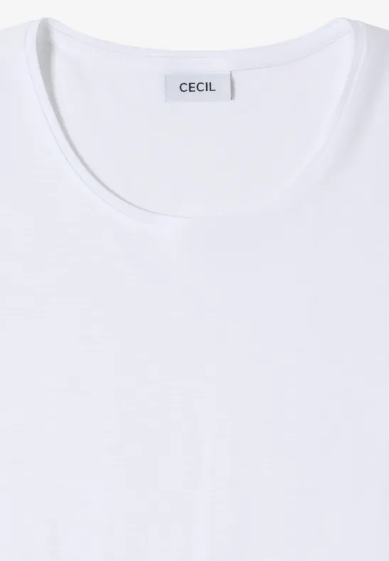 Cecil Damen Basic T-Shirt mit Rundhals im 2er-Pack in Multicolour, Gr: 3XL