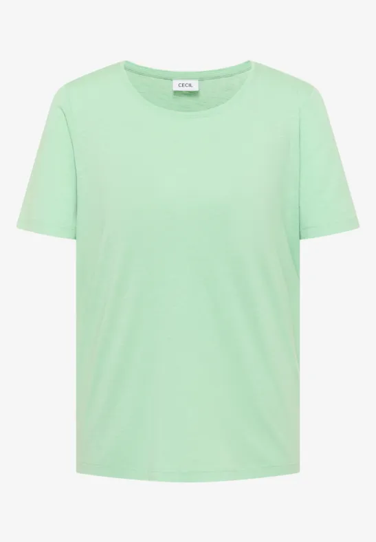Cecil Damen Basic T-Shirt mit Rundhals im 2er-Pack in Multicolour, Gr: 3XL