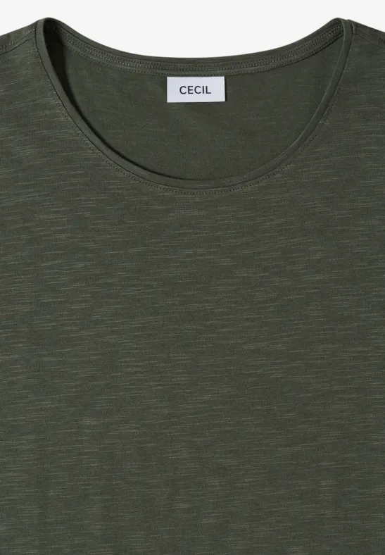Cecil Damen Basic T-Shirt mit Rundhals im 2er-Pack in Multicolour, Gr: 3XL