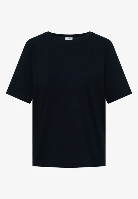 Cecil Damen T-Shirts mit Streifen im 2er-Pack in Multicolour|Weiß|Blau, Gr: 3XL
