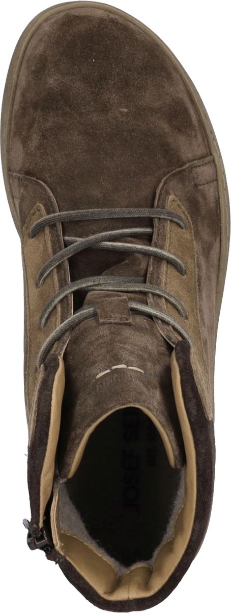 Stiefeletten aus Wildleder mit Schnürung