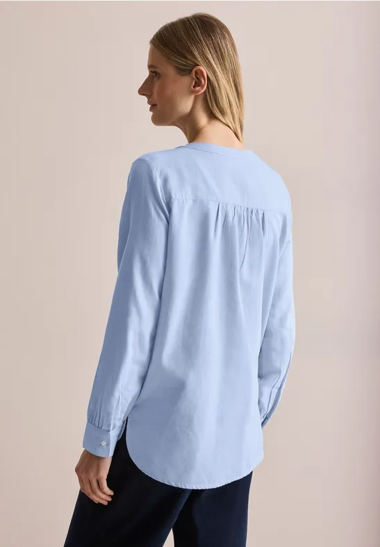 Cecil Damen Oxford Bluse in Blau, Gr: M