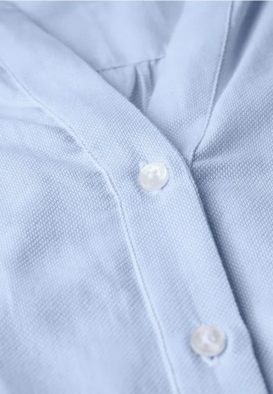 Cecil Damen Oxford Bluse in Blau, Gr: M