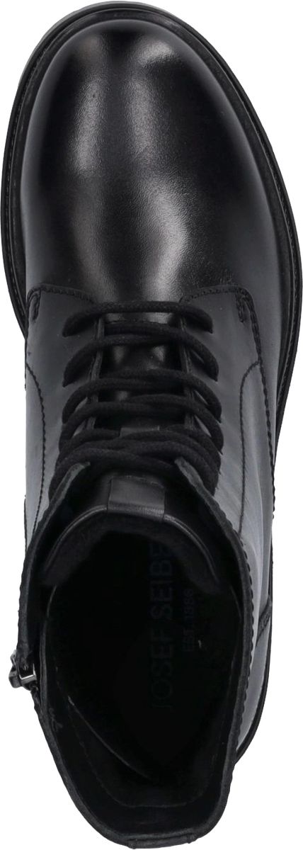 Damen Schnür-Leder-Stiefelette