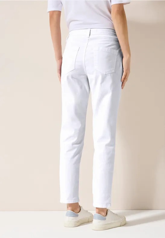 Cecil Damen Jeans im Skinny Fit in Weiß, Gr: 36