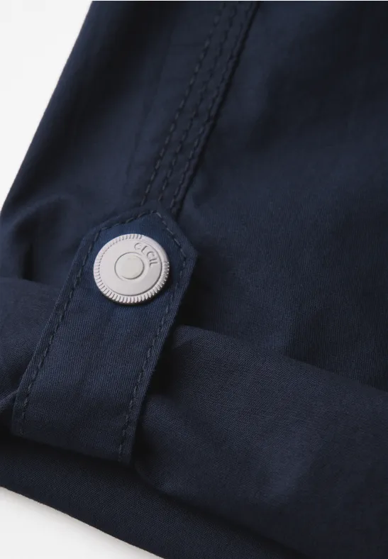 Cecil Damen Shorts mit Tunnelzug in Blau, Gr: 25