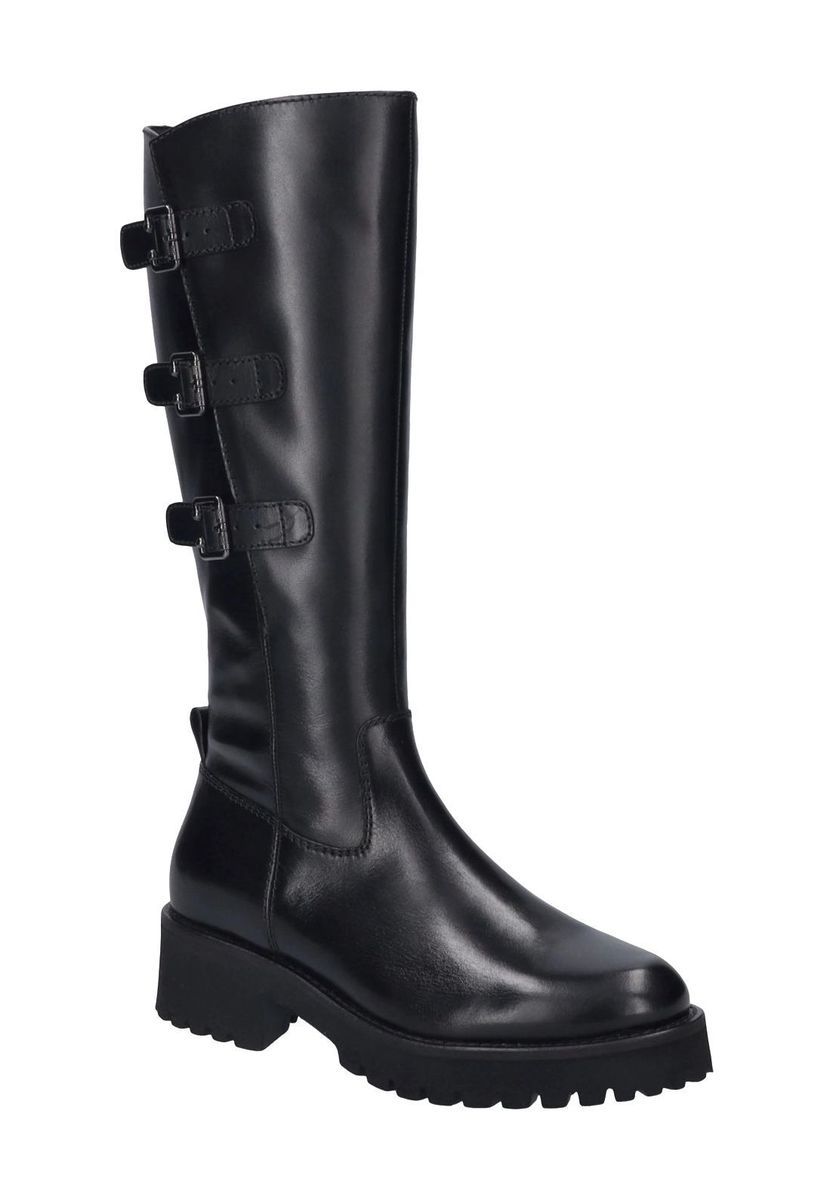 Leder Kniehoher Reitstiefel
