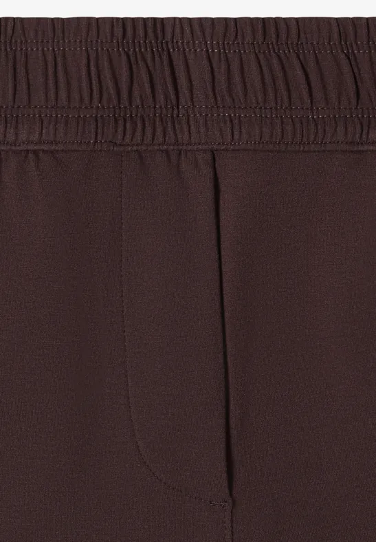 Cecil Damen Mid Waist Slim Leg Hose im Casual Fit in Braun, Gr: XXL