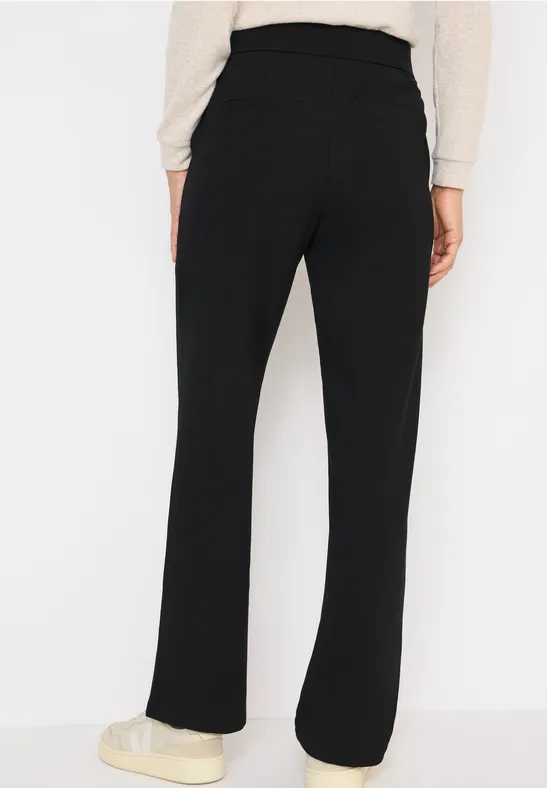 Cecil Damen Straight Leg Hose in Schwarz, Gr: XXL